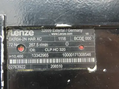 Lenze GKR04-2N HAR XC Servo Gearbox 14.6:1 Gear Reducer Size 71 Hollow Shaft