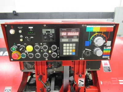 Used 1998 AMADA HFA250W Horizontal Band Saws Minnesota US | Machinesused.com #1329175