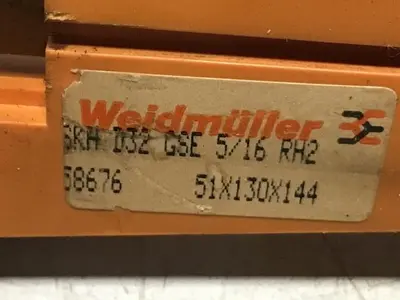 USED WEIDMULLER SKHD32GSE 5/16RH2