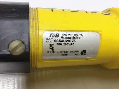 Russellstoll CAT #3750DP/CAT NO. 9C54U2/C75 Power Connector
