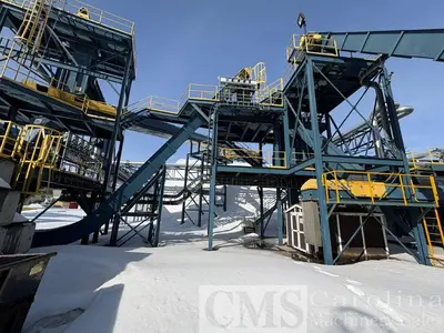 USED COMPLETE OPERATION PELLET MILL - 75,000 TONS PER YEAR