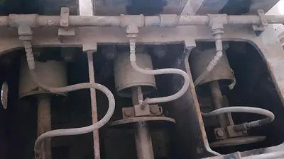 USED EMSCO F-500 TRIPLEX MUD PUMP