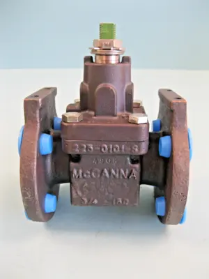 NEW 3/4" 150# McCanna Flowserve WCB .75 Z1F1 CS-U-M0/8DS-CM10143 Ball Valve G17