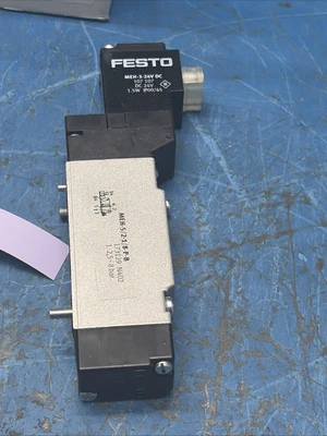 New | in-Stock Festo MEH-5/2-1/8-P-B PLC Processors Indiana US | J&J Industrial Supply #1407108