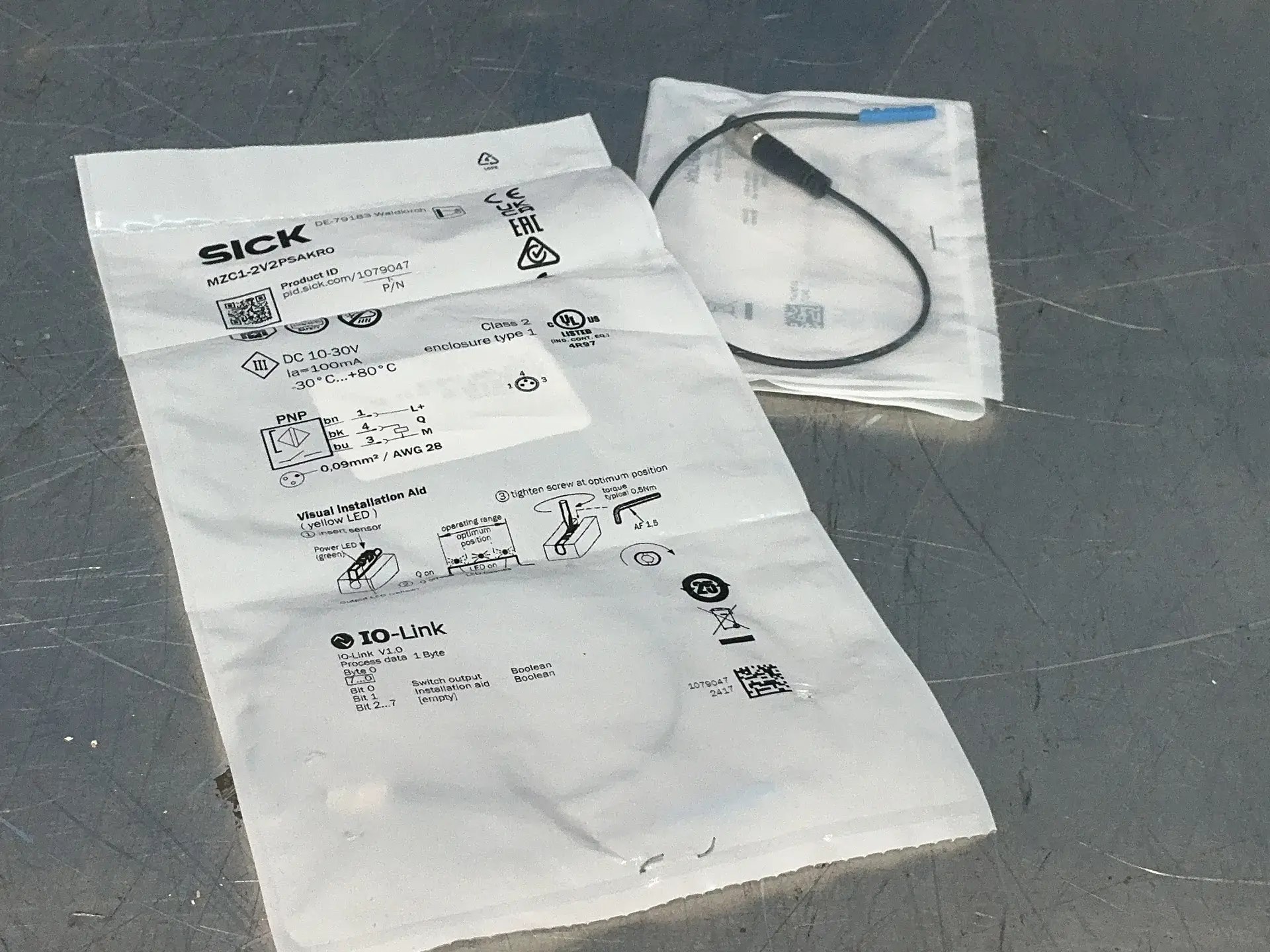 Used SICK MZC12V2PSAKR0 Proximity Sensors Ohio US | HGR 24 #1323856