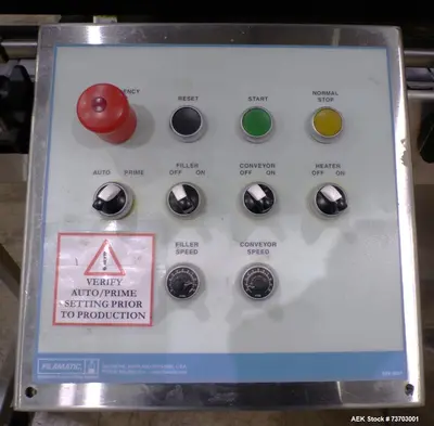 Used FILAMATIC H-748-E Piston Fillers Illinois US | Aaron Equipment #1362953