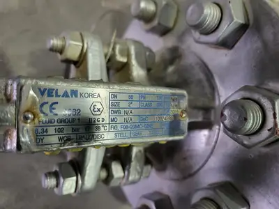 2" Class 600 Gate Valve B16.34