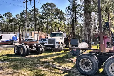 Used 1974 NABO 35 FOOT Forestry Trailers Texas US | Proxy Equipment #1385114