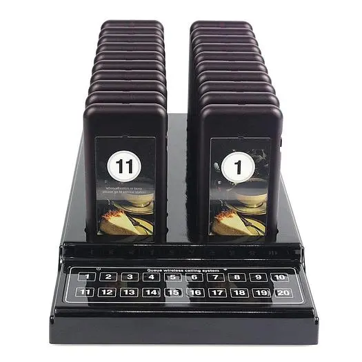 20 Wireless Restaurant Guest Pager System
