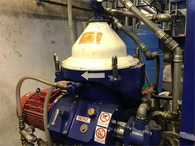 Alfa-Laval MAPX 205 TGT-24 oil purifier, SS bowl.