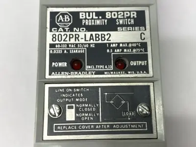 USED ALLEN-BRADLEY PROXIMITY LIMIT SWITCH SENSOR