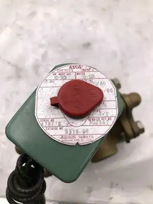 Asco 831666 Red-hat Solenoid Valve 120v-ac 1/2in