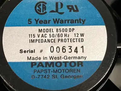 New | in-Stock PAMOTOR 8500 DP HVAC Parts and Equipment | Surplus Asset Holdings #1196745