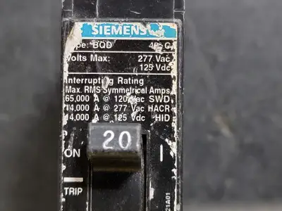USED SIEMENS BQD120