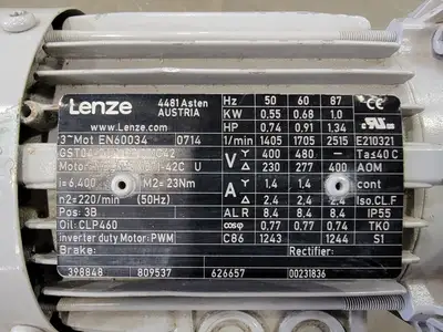 USED LENZE MDEMA M071-42C