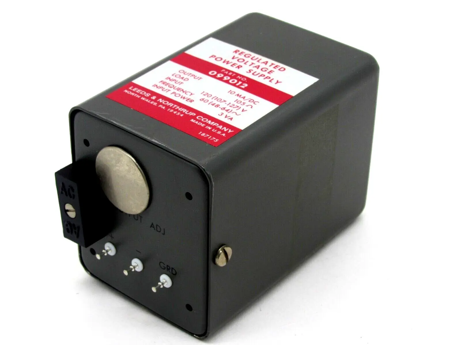 NEW LEEDS & NORTHRUP 099012 POWER SUPPLY