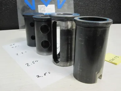 4x Lot of 4  CNC Boring Bar Reducers Spacers Sleeves Bushings Lathe