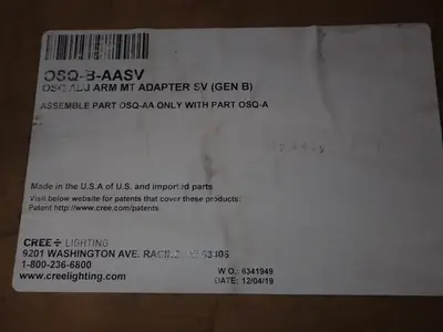 Used CREE OSQBAASV Lighting Ohio US | HGR 24 #1069870