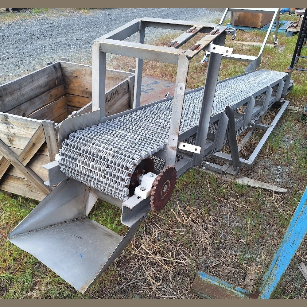12in Wide x 116in Long Poly Mesh Conveyor