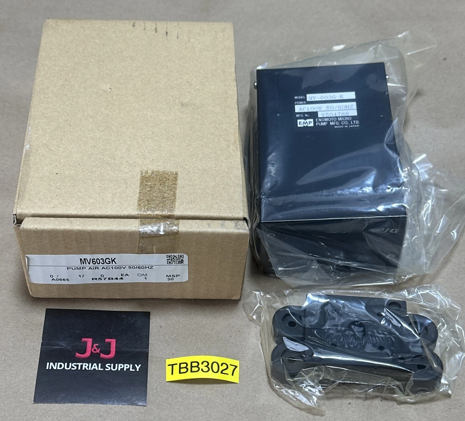 NEW Enomoto Kogyo MV-603G-K