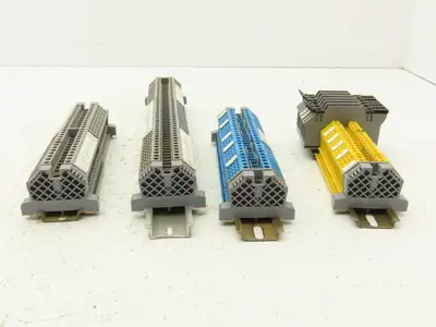 Morsettitalia Terminal Block Fuse DIN Rail 600V 30A 24-10AWG Lot of 117