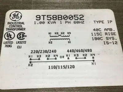 USED GENERAL ELECTRIC / GE 9T58B0052
