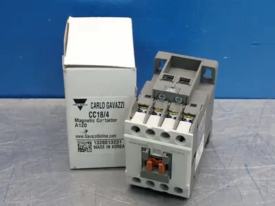 New | in-Stock CARLO GAVAZZI CC18/4 A120 PLC Contactors | HGR 24 #754225