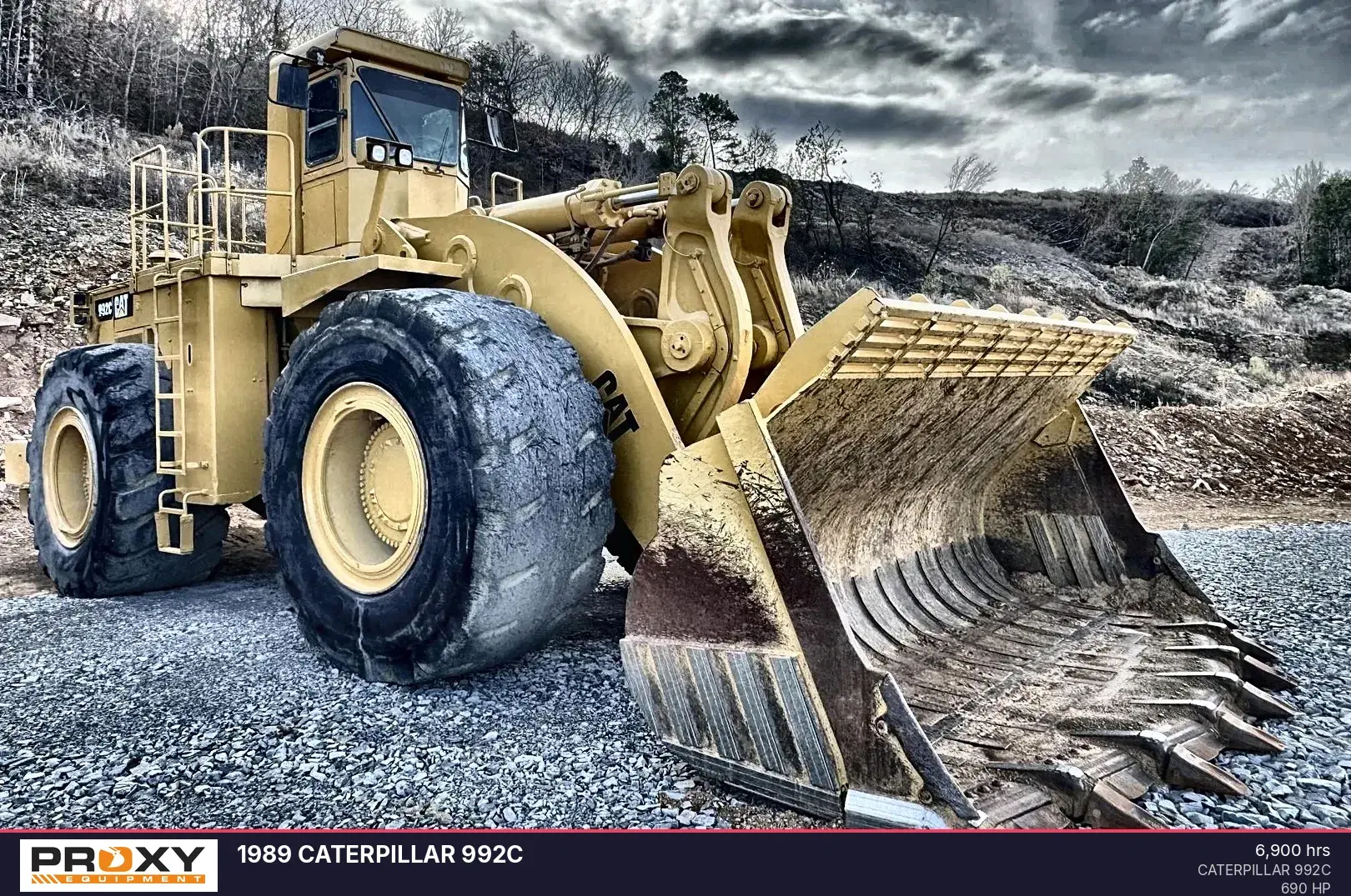 Used 1989 CATERPILLAR 992C Wheel Loaders Oklahoma US | Proxy Equipment #1381705