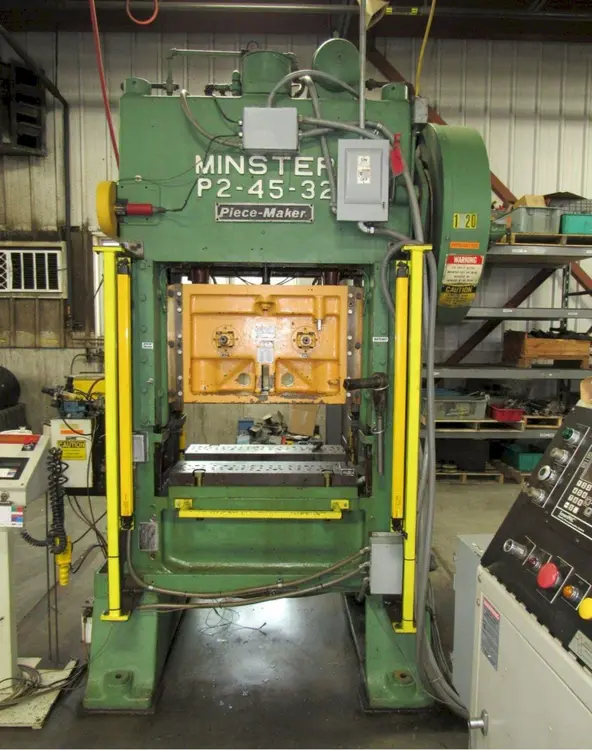 Used MINSTER P2-45-32 High Speed Production Presses Ohio US | G-2000, Inc. 18 #177370