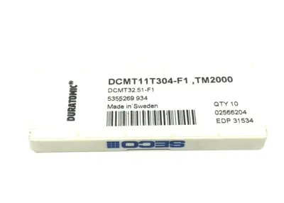 USED SECO DURATOMIC INSERT FOR TURNING DCMT32.51-F1