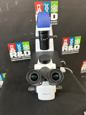 Fisherbrand Inverted Research Microscope, With 3 Objectives, Looks & Works Great