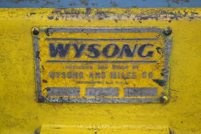 Wysong A-120 10′ x 18 Ga. Air Powered Pneumatic Shear