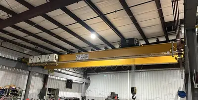 Used ANCHOR 10 TON DOUBLE GIRDER BRIDGE CRANE Cranes (Misc) Wisconsin US | Lemke Machinery Sales #1506478