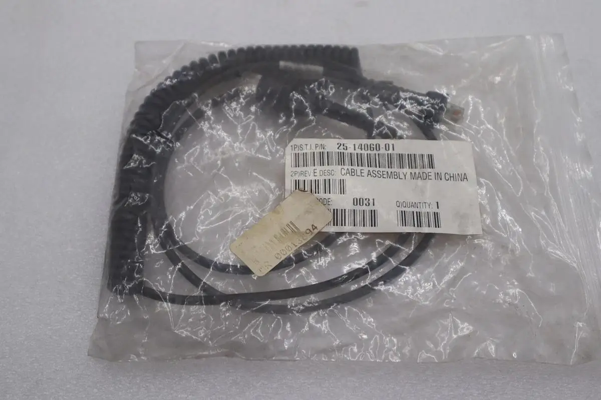 SYMBOL 25-14060-01 CABLE ASSEMBLY SYNAPSE FACTORY SEALED NOS #1014A