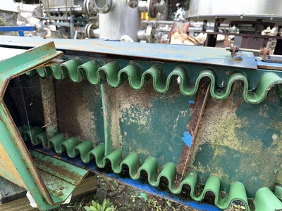 Flat Chevron Belt Conveyor 250 Mm Wide x 3,000mm long