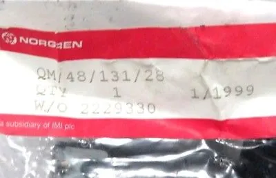 2 NEW NORGREN QM/48/131/28 VALVE 2229330 QM4813128