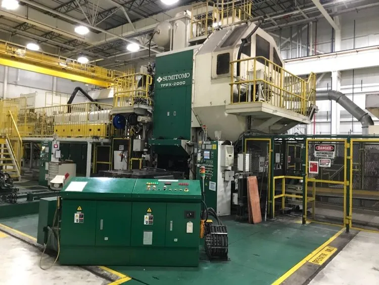 Used 2007 _UNKNOWN_ TFPX-2000 Forging Presses Ohio US | D & D Industries #1183812