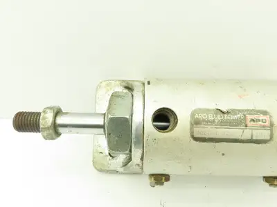 ARO Economair MQ2764-020 Pneumatic Air Cylinder 3" Bore 2" Stroke Foot Mount
