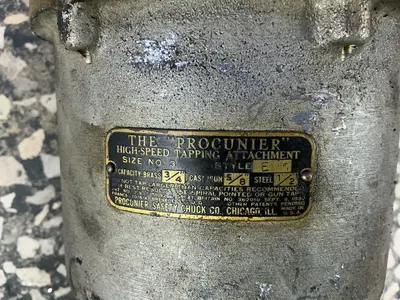 Used PROCUNIER NO. 3, STYLE 3 Tapping Heads Ohio US | HGR 24 #1437835