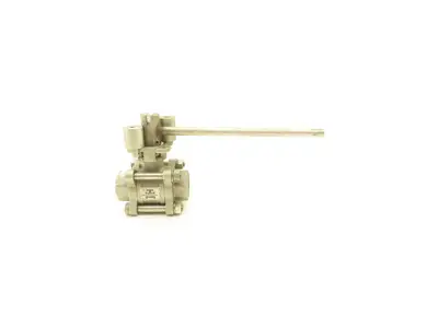 Duravalve DM340 Stainless Ball Valve 3/4"NPT Threaded 1500 PSI Manual Lever