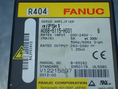 USED FANUC A06B6115H001