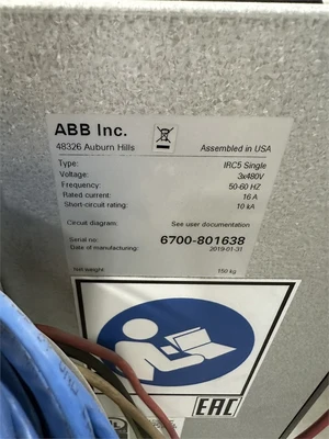 Used 2019 ABB IRB 6700 Robotics California US | MachineryMax #1462110