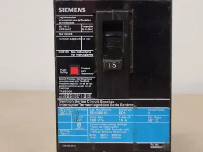 USED SIEMENS ED43B015