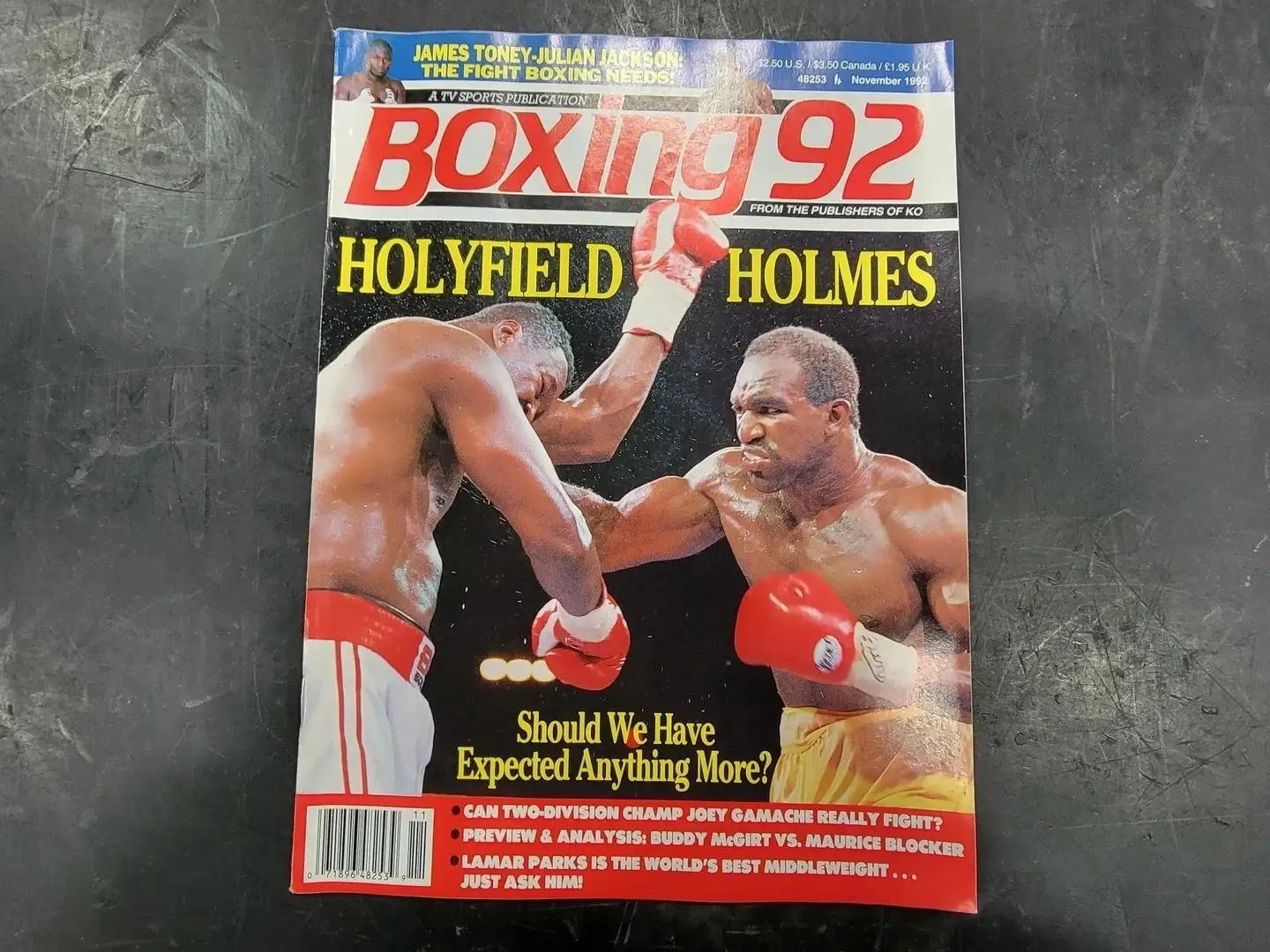 USED BOXING 92 NOVEMBER 1992