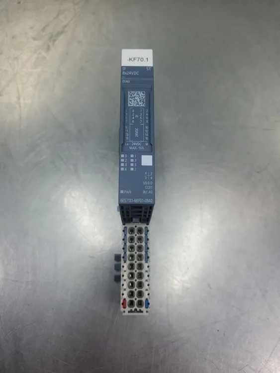 Used Siemens 6ES7131-6BF01-0BA0 | 6ES7193-6BP00-0DA0 PLC Processors | Palmetto Automation #1156566