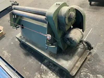 Used REED ENGINEERING CO. 450 Plate Bending Rolls including Pinch Ohio US | HGR 24 #1358605