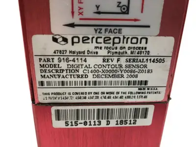 916-4114 | Perceptron  Digital 3 TriCam Rev. F Digital Contour Sensor - Used