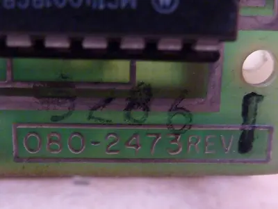 Used SCI 080-2473 REV I Circuit Boards Michigan US | Ideal Machinery #584955