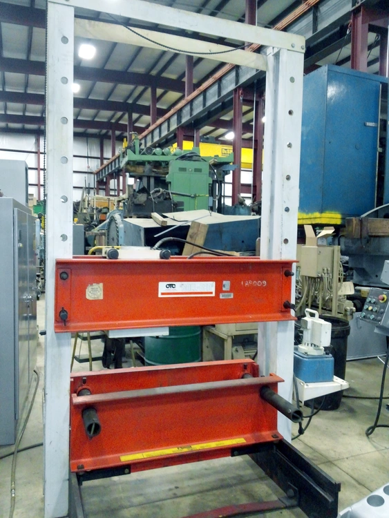 Used OTC 100 TON Hydraulic Presses Pennsylvania US | Hadanich Machine #1439247