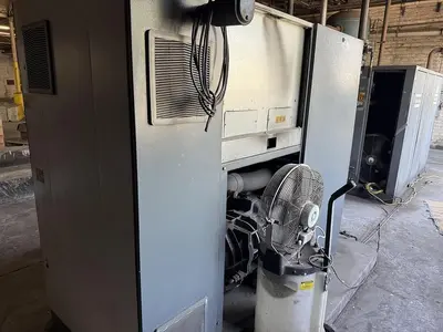 125 HP ATLAS COPCO AIR COMPRESSOR MODEL GA90VSD MANUFACTURED 2019
